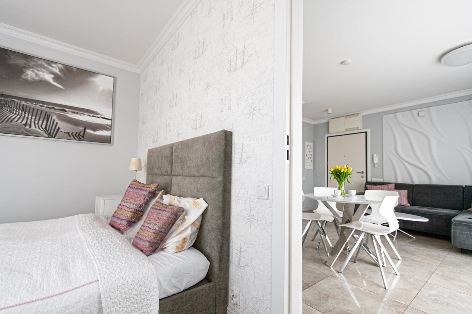 Sandy Apartment Deluxe Horyzont ミエンジズドロイェ エクステリア 写真