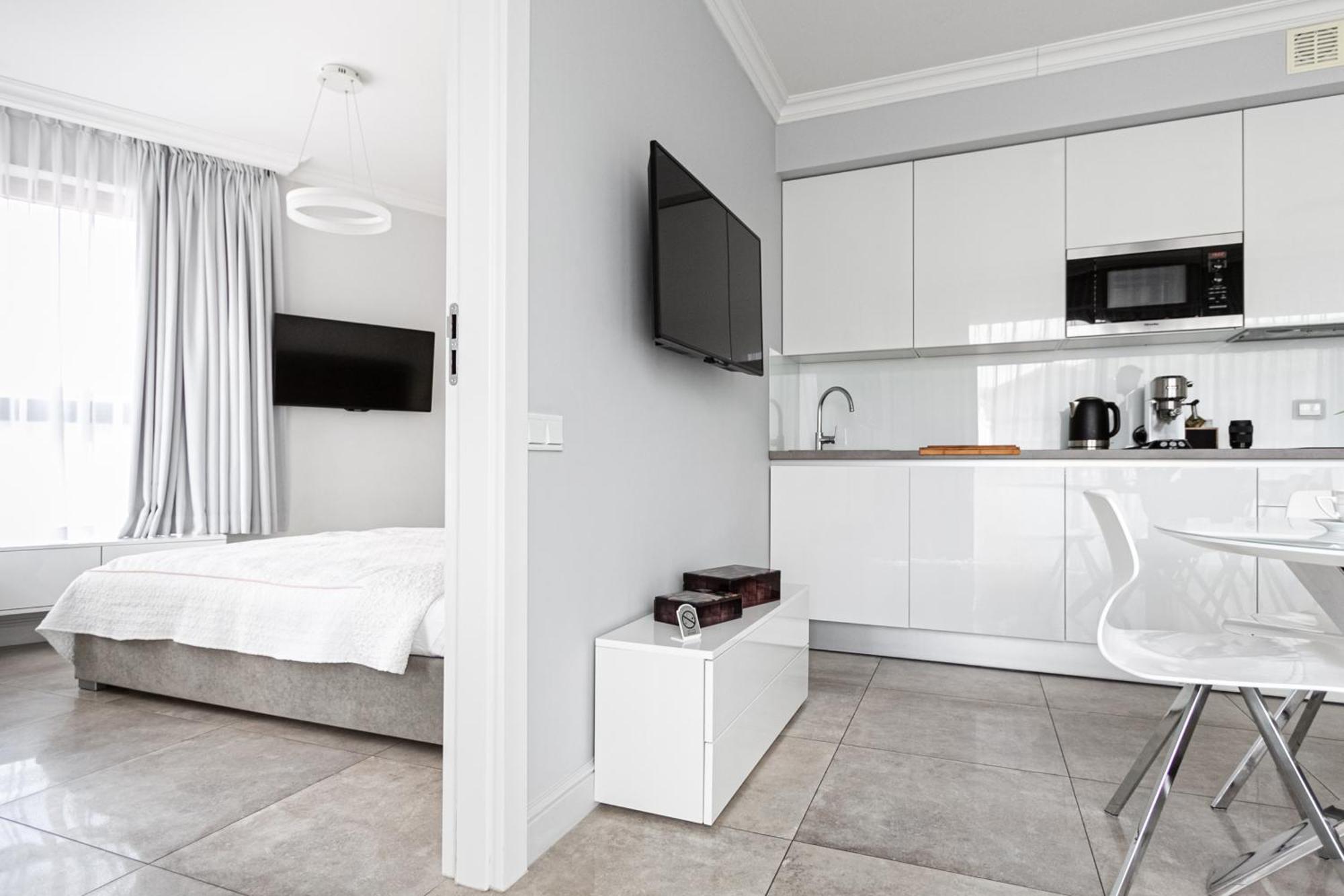 Sandy Apartment Deluxe Horyzont ミエンジズドロイェ エクステリア 写真